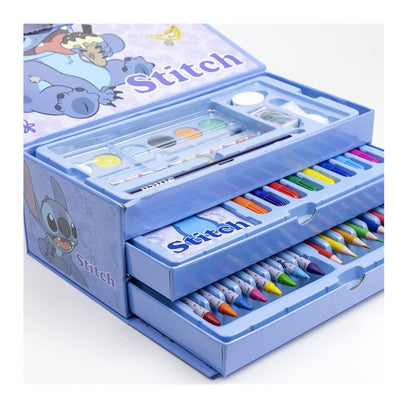 Stitch Coloring Stationery Set in a Briefcase