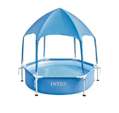 Intex Canopy Metal Frame Swimming Pool (1.38 x 38 Cm)