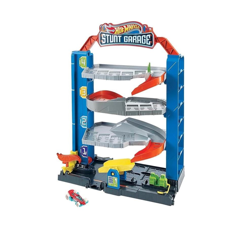 Hotwheels City Stunt Garage Playset