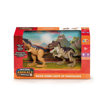 Awesome Animals Roar-some Light Up Dinosaurs