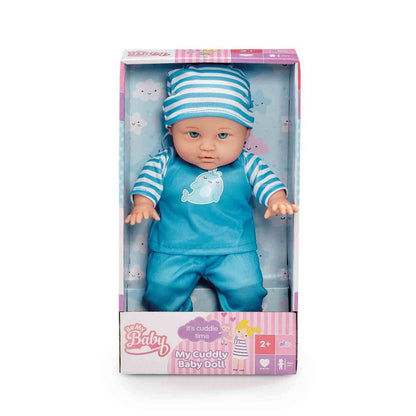 Be My Baby Cuddly Baby - Blue Outfit