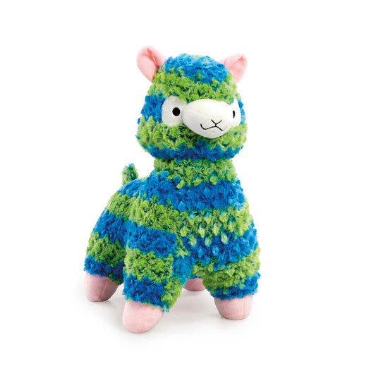 Snuggle Buddies Fleecy Llama Green/Blue 40cm Soft Toy