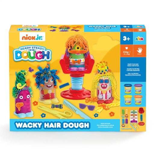 Nickelodeon Junior Ready Steady Dough Wacky Hair Dough