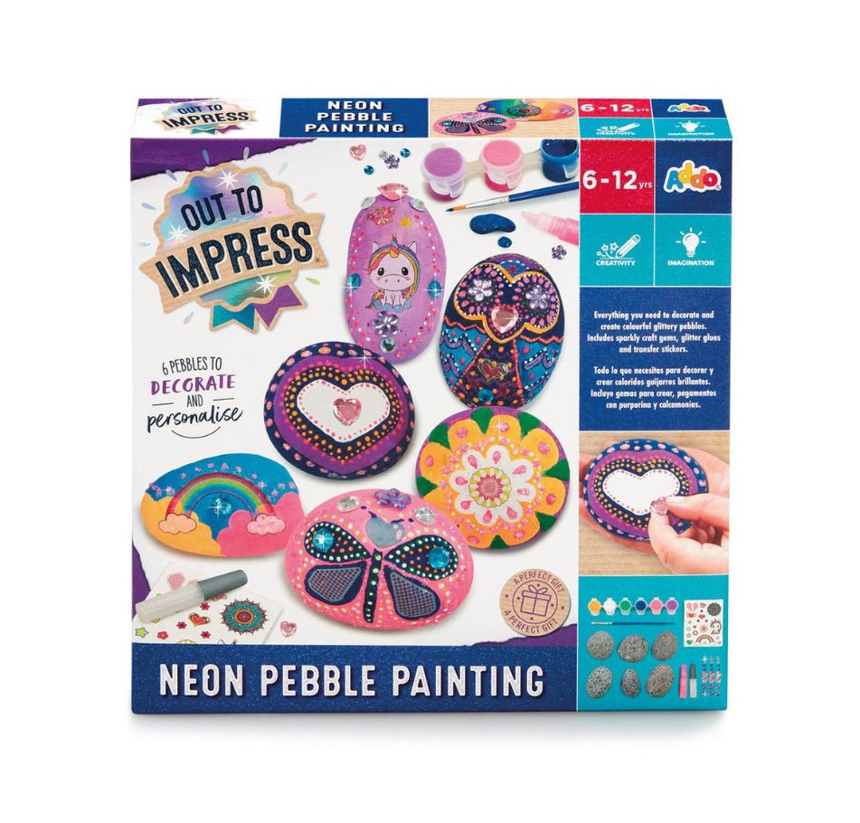 Out To Impress Neon Pebble Paint