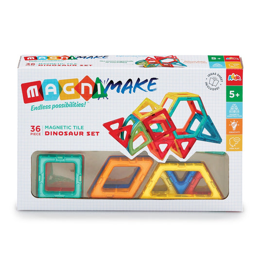 Magnimake 36 Piece Dinosaur Set