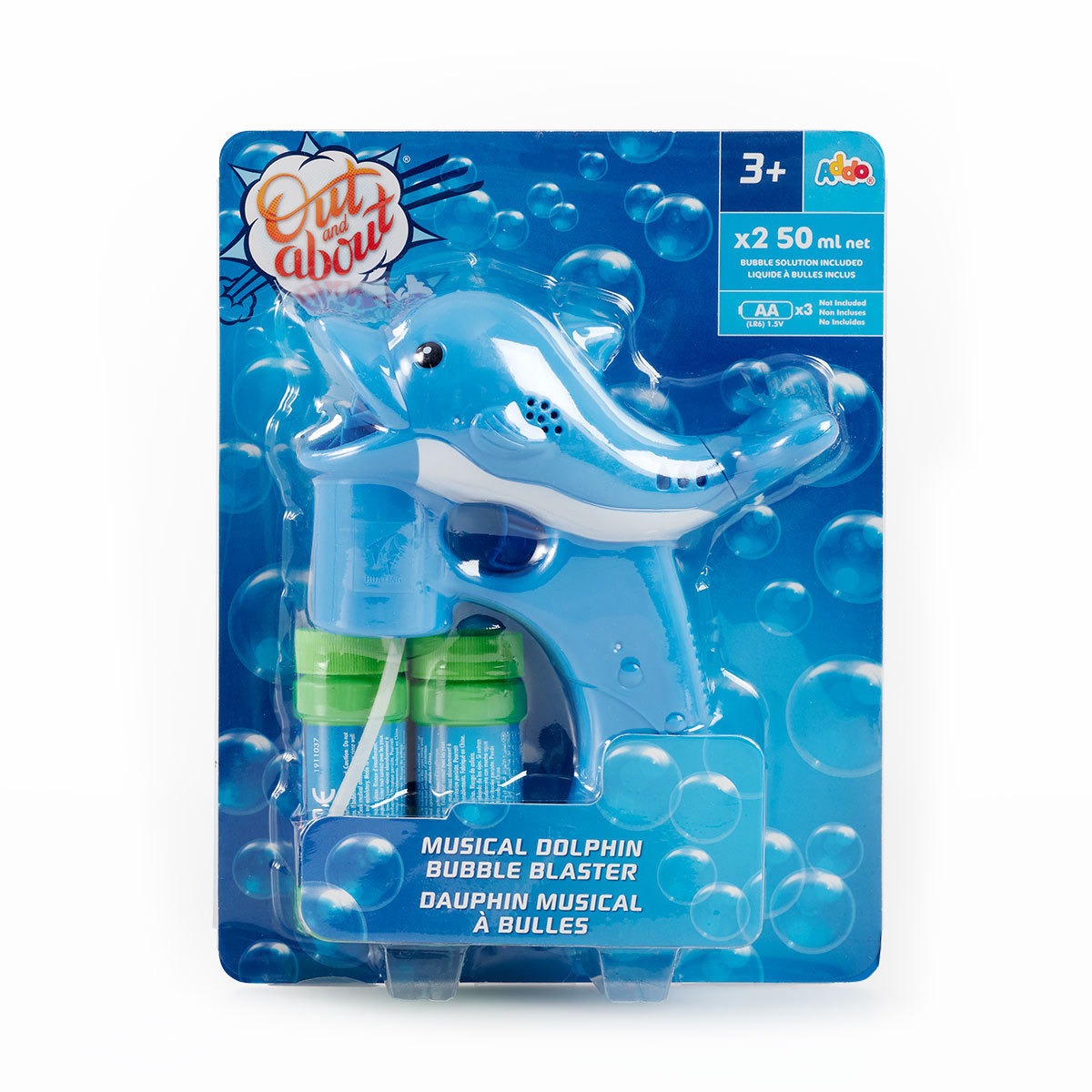 Musical Dolphin Bubble Blaster