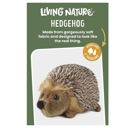 Living Nature Hedgehog 9.5cm