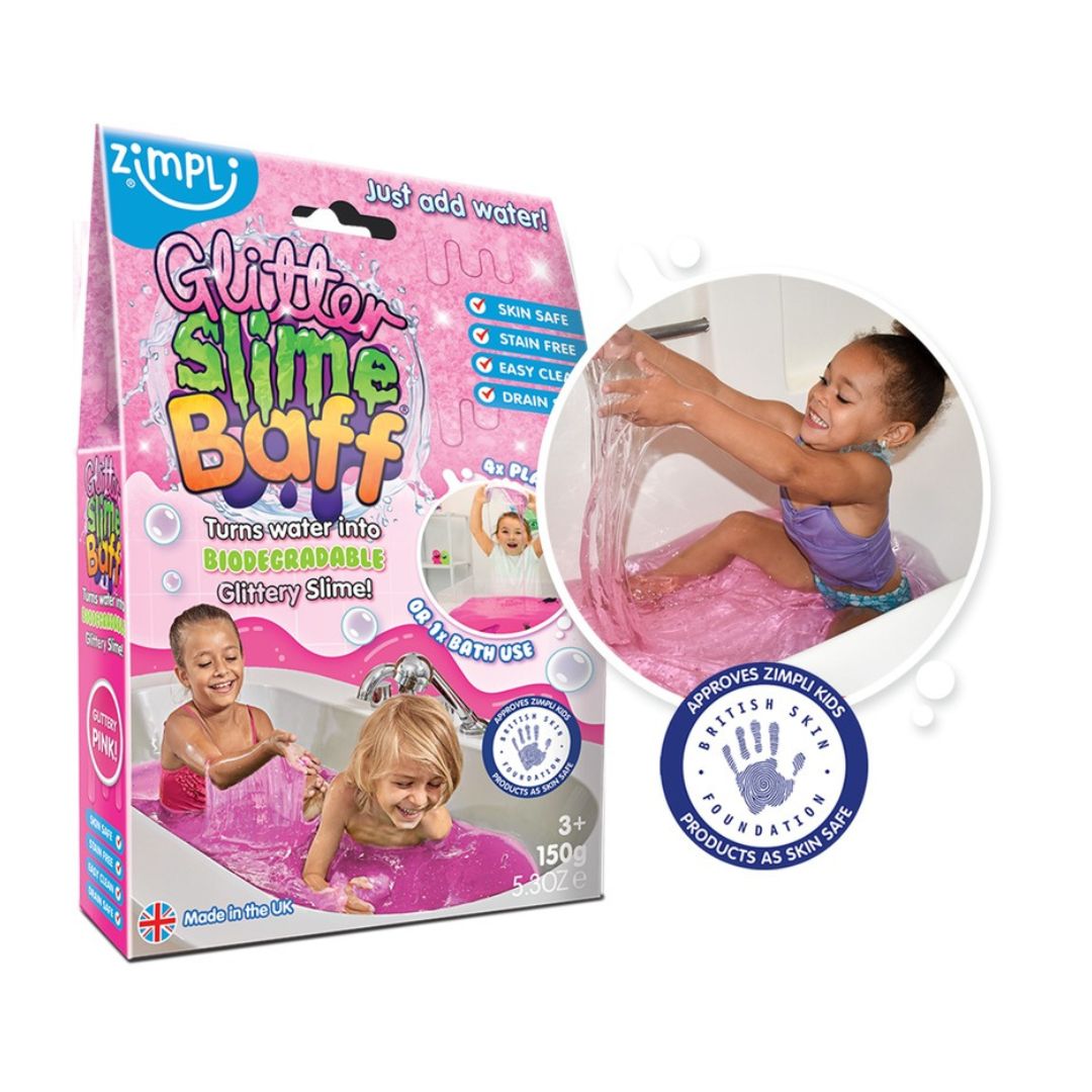 Glitter Slime Baff Pink