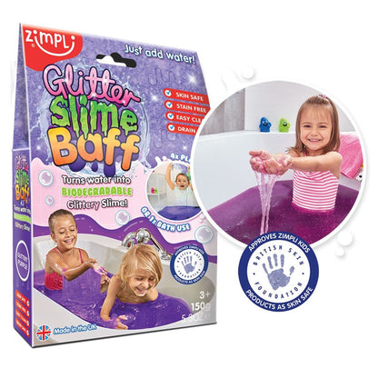 Glitter Slime Baff Purple