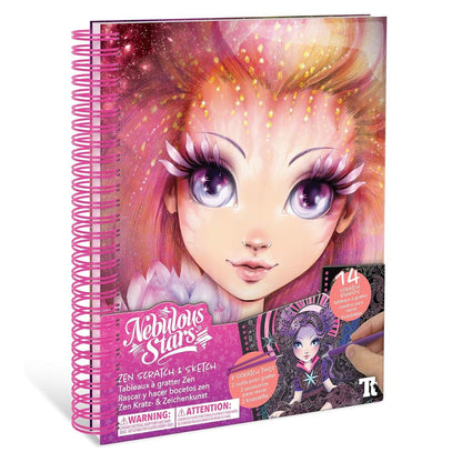 Nebulous Stars Creative Zen Scratch and Sketch Book