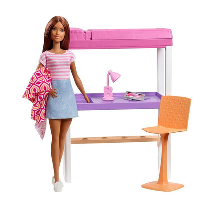 Barbie Matching Dolls and Furniture Set Assorted