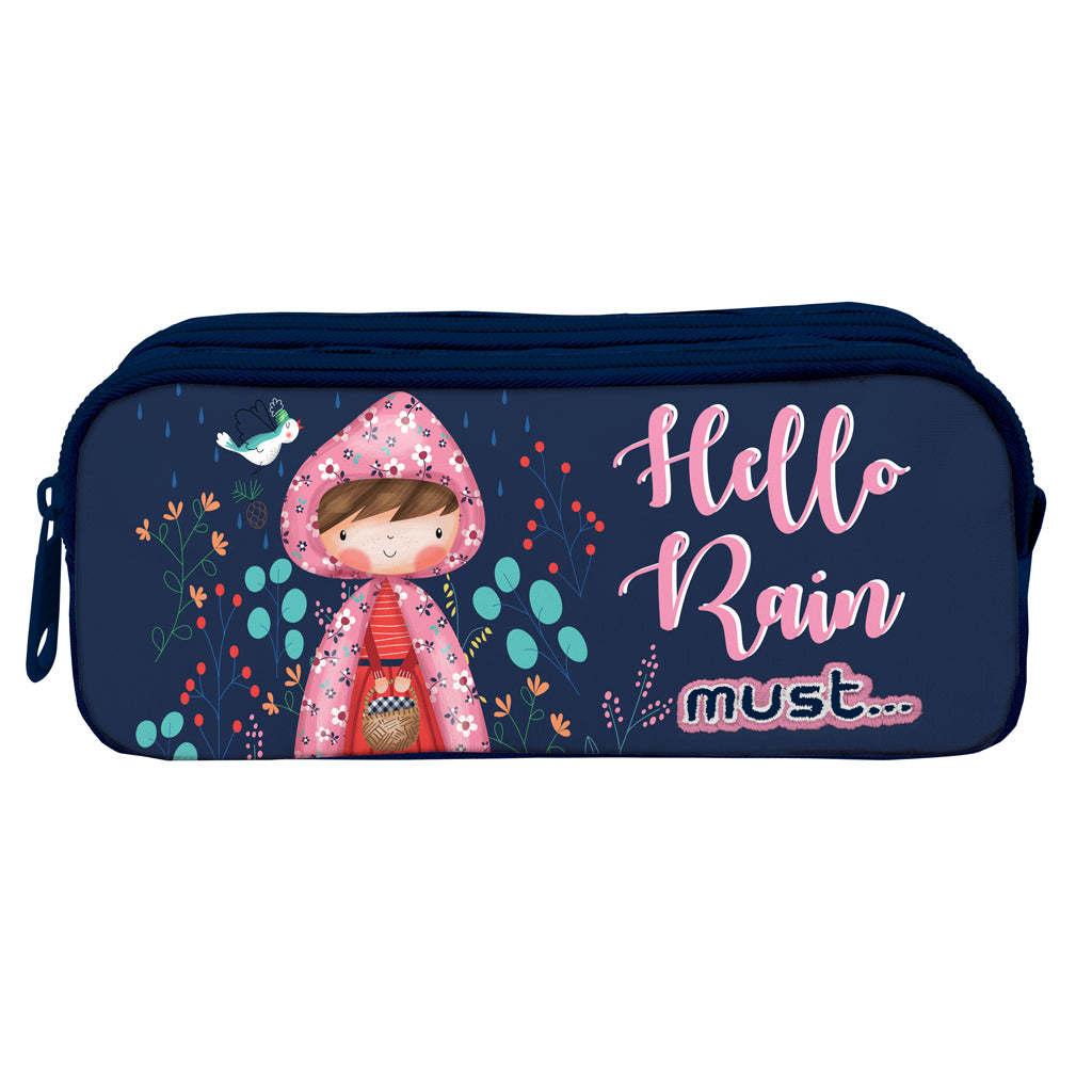 Must Hello Rain Pencil Case