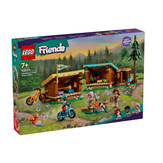 Lego Friends Adventure Camp Cozy Cabins 42624