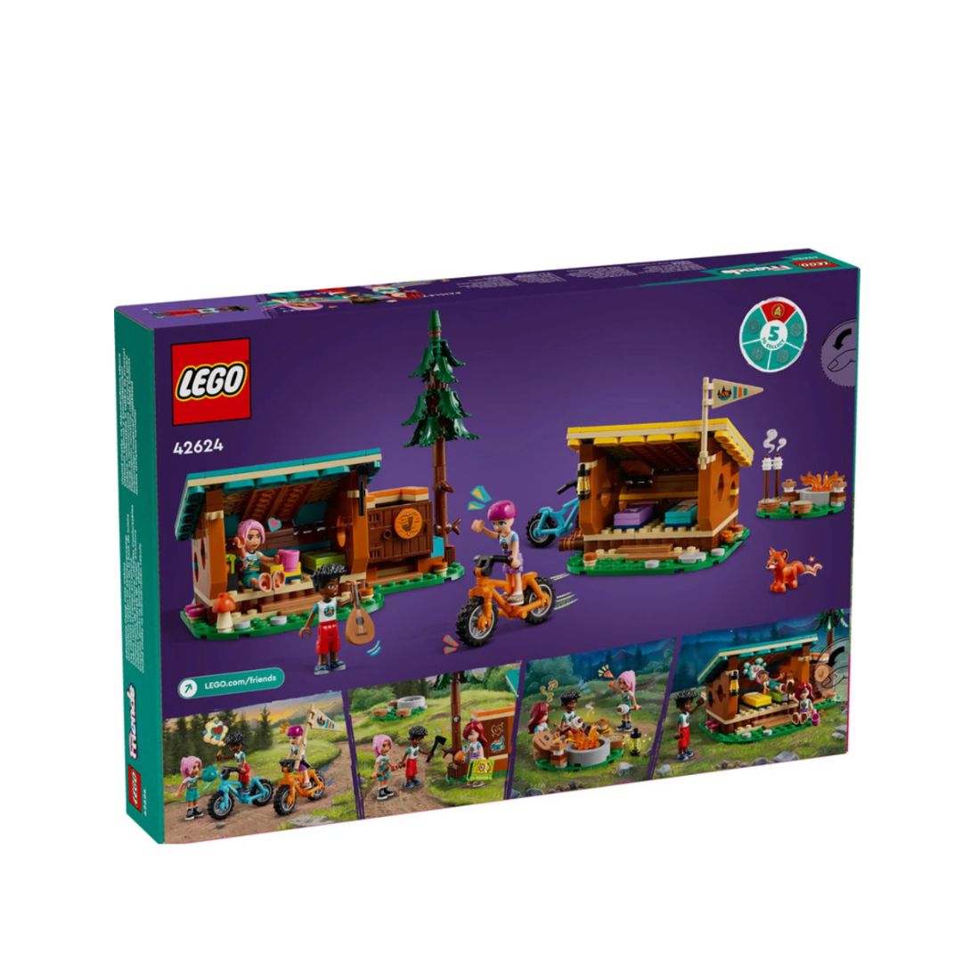 Lego Friends Adventure Camp Cozy Cabins 42624