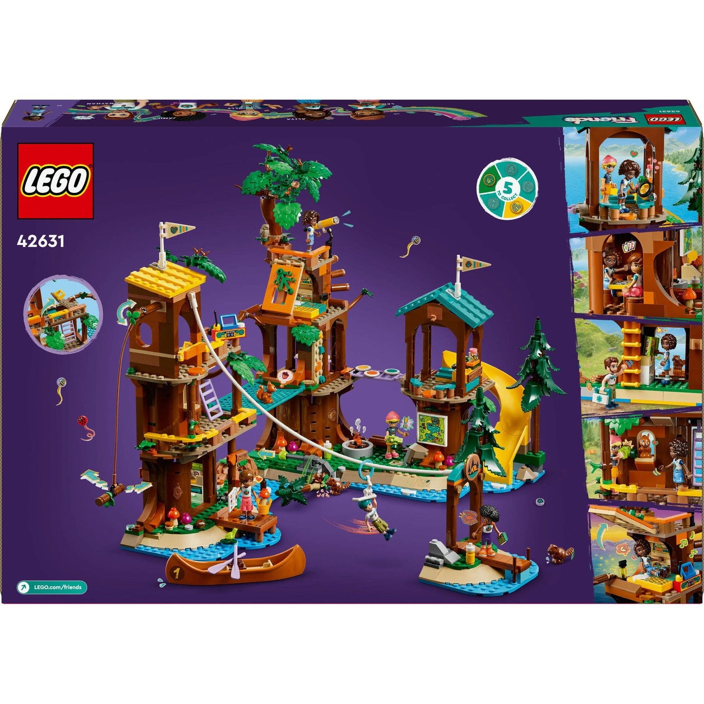 Lego Friends Adventure Camp Tree House 42631