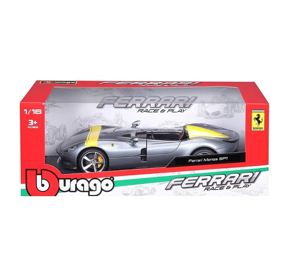 Burago Silver Ferrari Monza Sp1