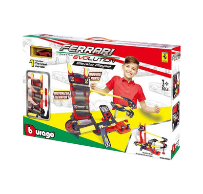 Burago Ferrari Evolution Elevator Playset