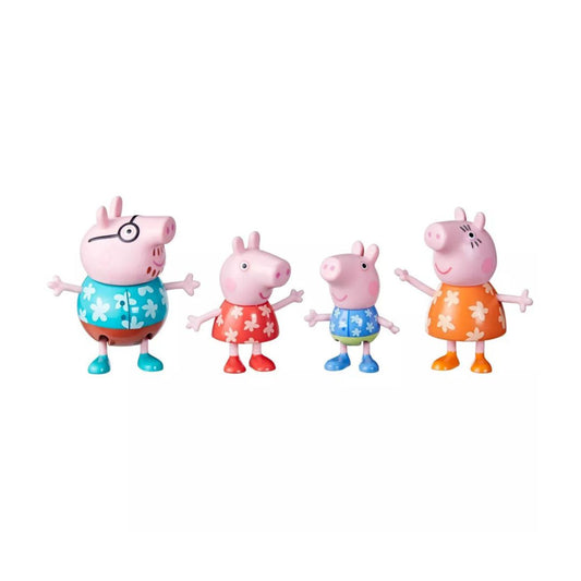 Peppa Pig Tropical Holiday 4 Figure Pack