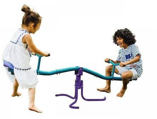 Plum Rotating Seesaw