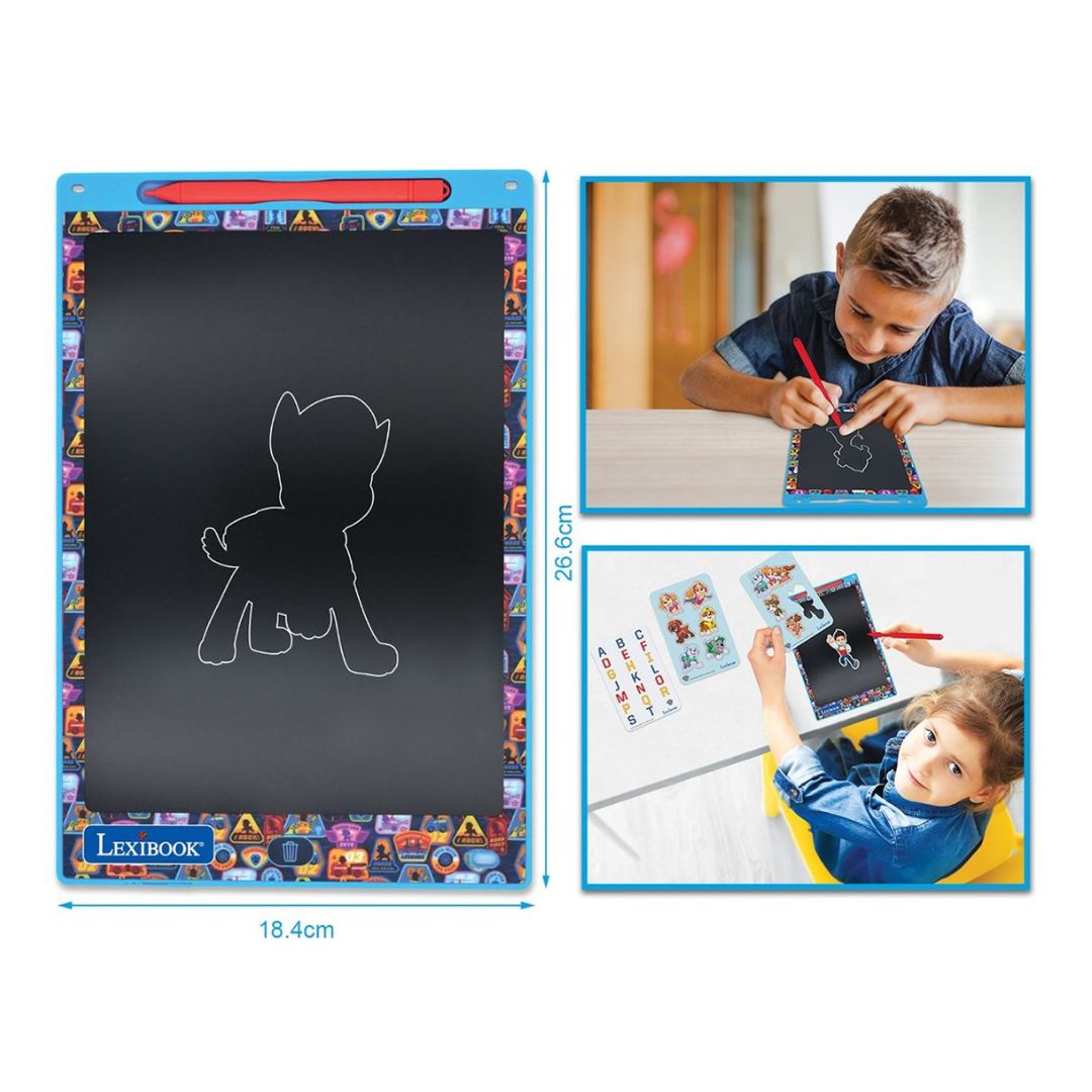 Paw Patrol Learning Drawing E-ink Tablet with Stencils