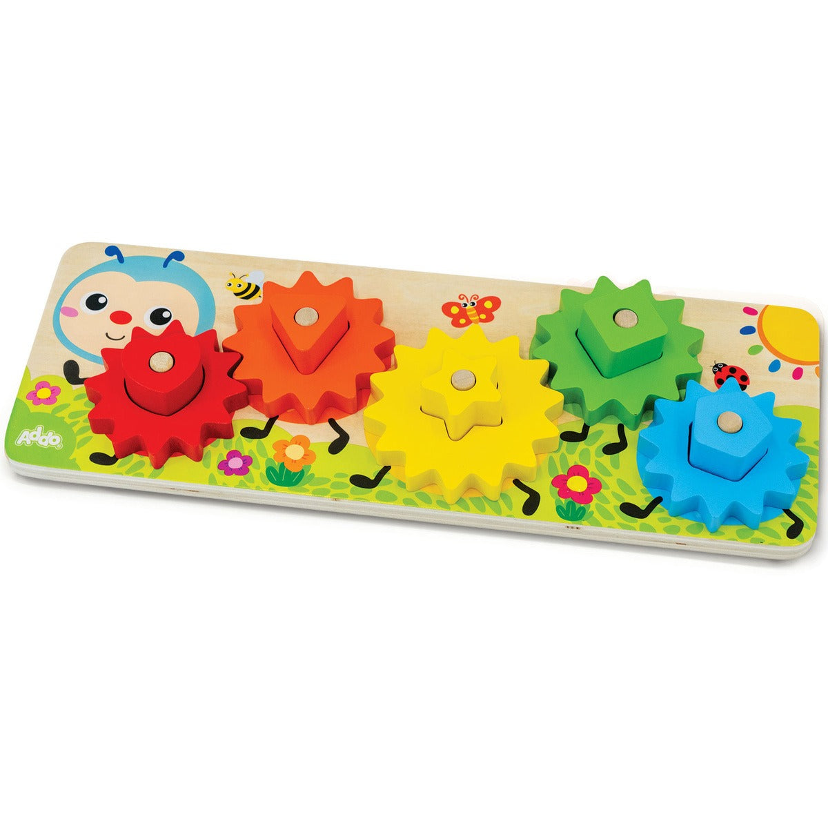 Woodlets Spinning Cogs Caterpillar Wooden Puzzle
