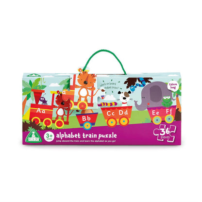 Alphabet Jungle Train Jigsaw Puzzle 36 Pieces