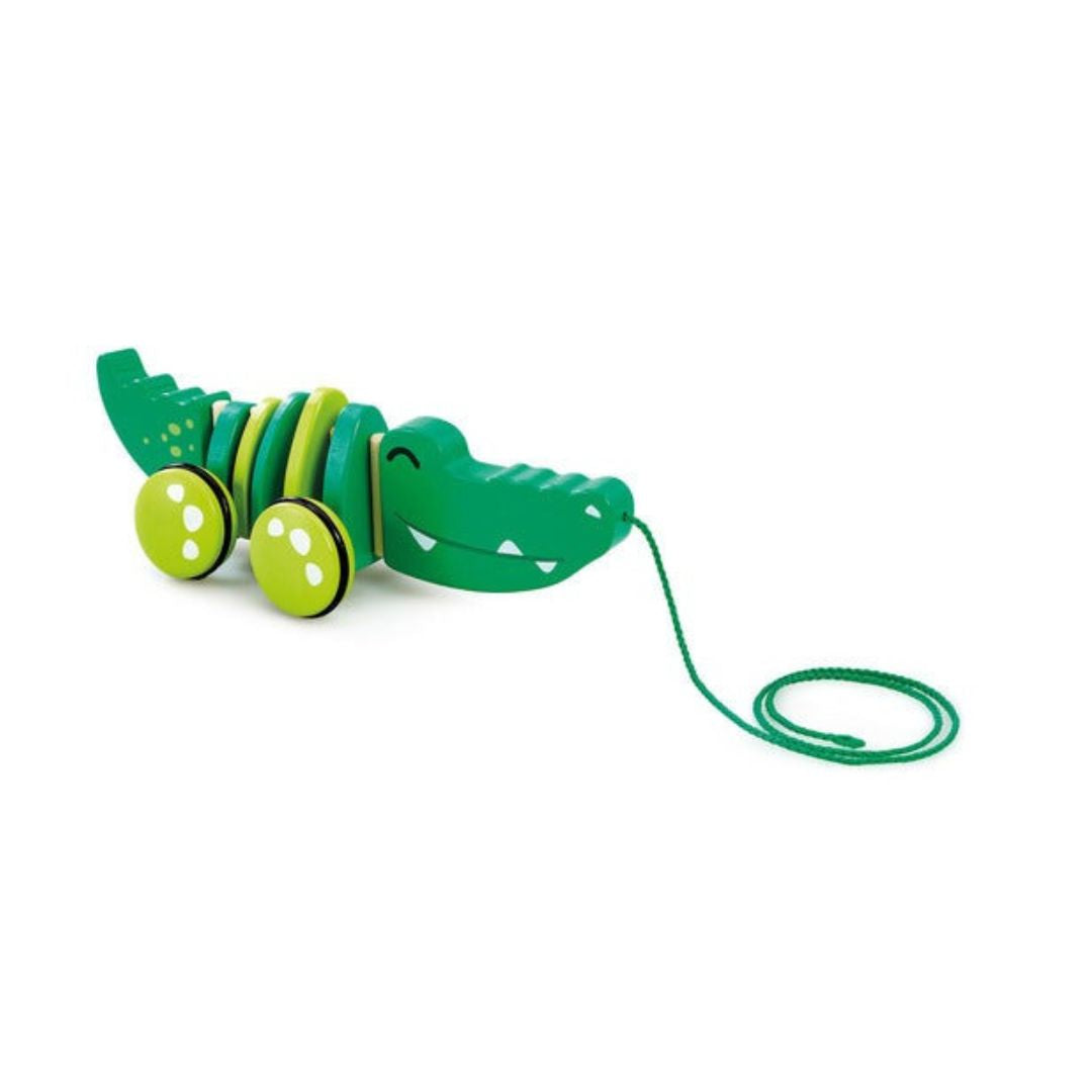Early Learning Centre Wooden Pull Along Crocodile