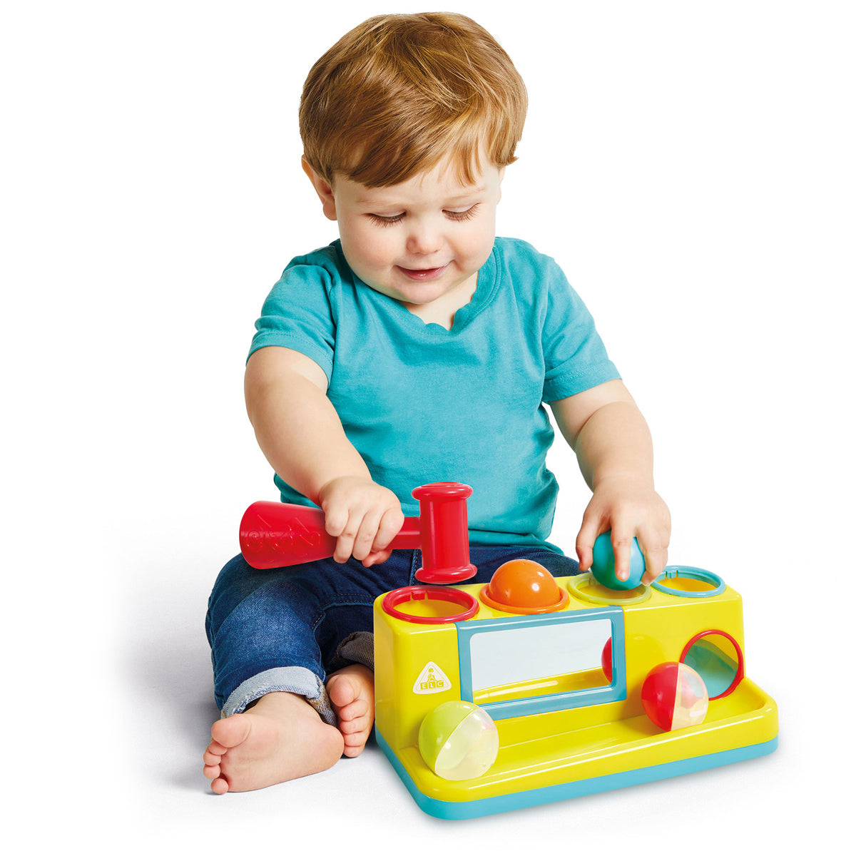 Hammer Ball Bench Activity Toy