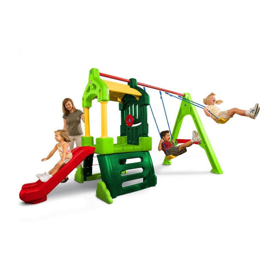 Little Tikes Playground Clubhouse Slide Swings