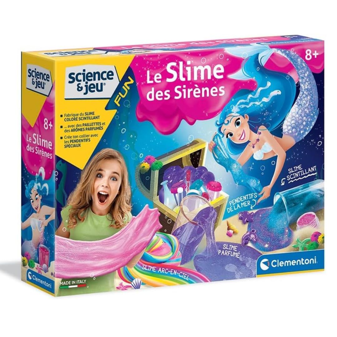 Clementoni Science & Game Box Mermaid Slime