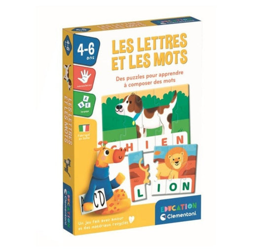 Clementoni Jeu Educatif - Les Lettres Et Les Mots