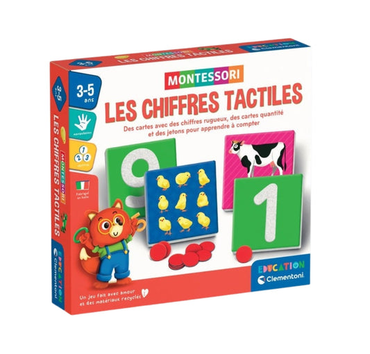 Clementoni Les Chiffres Tactiles - Montessori