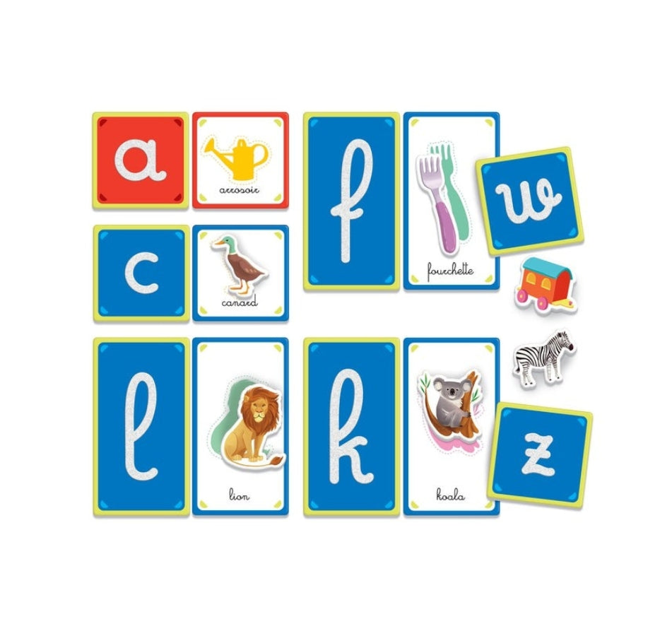 Clementoni Les Lettres Tactiles Montessori