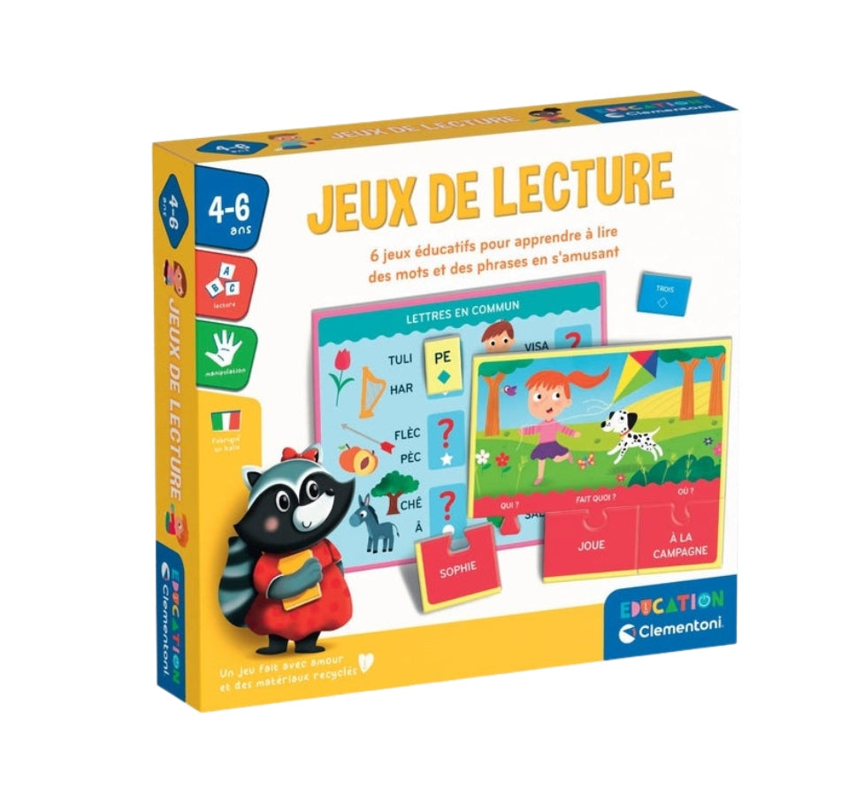 Clementoni Jeux De Lecture