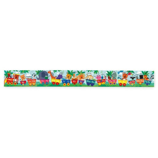 Alphabet Jungle Train Jigsaw Puzzle 36 Pieces
