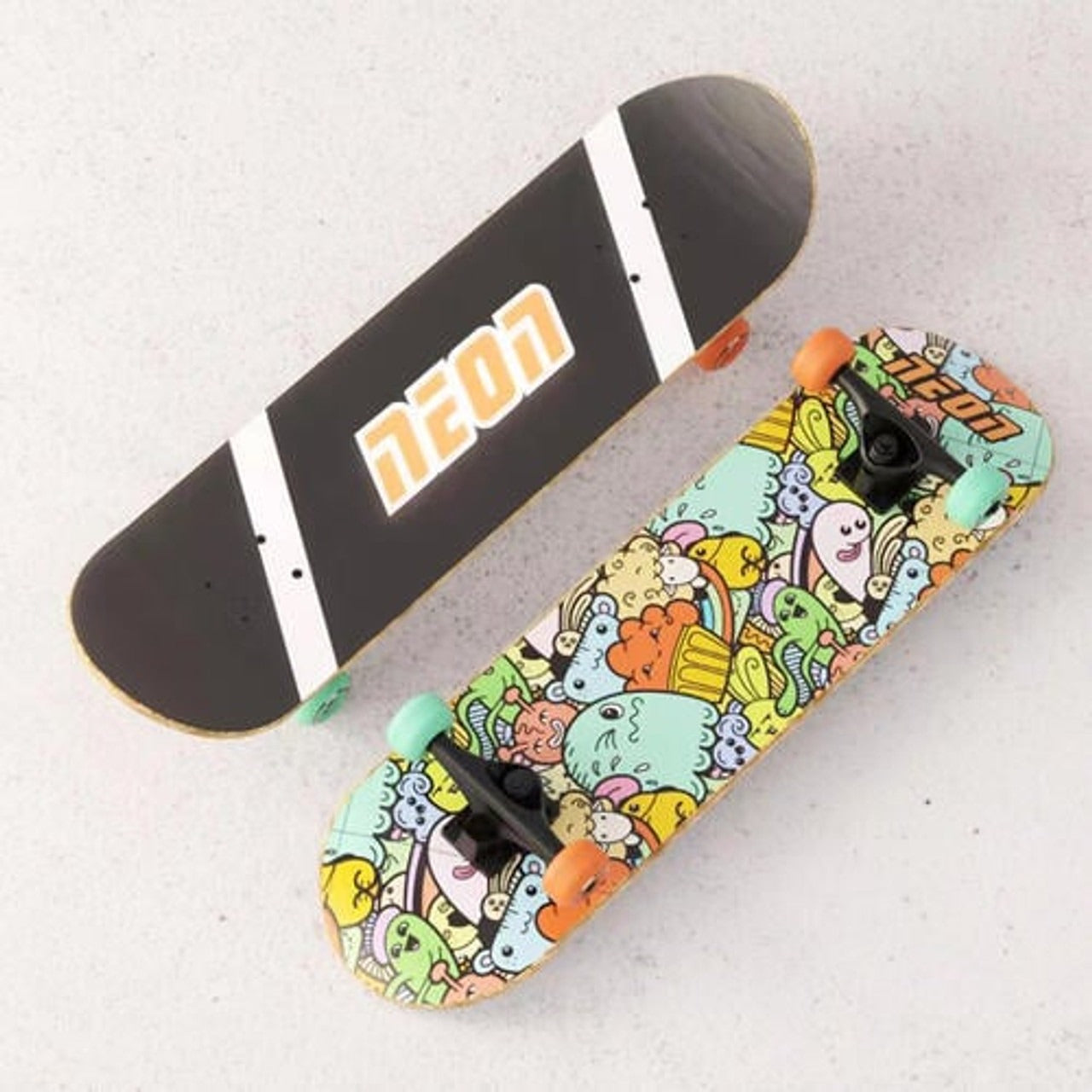 Yvolution Neon Delta 28" Cruiser Skateboard – Green