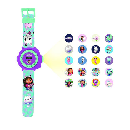Gabby Doll House Digital Projection Watch