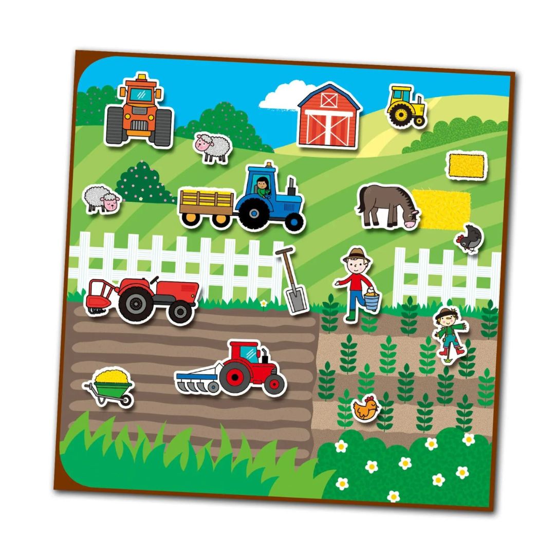 Vehicles Reusable Sticker Book