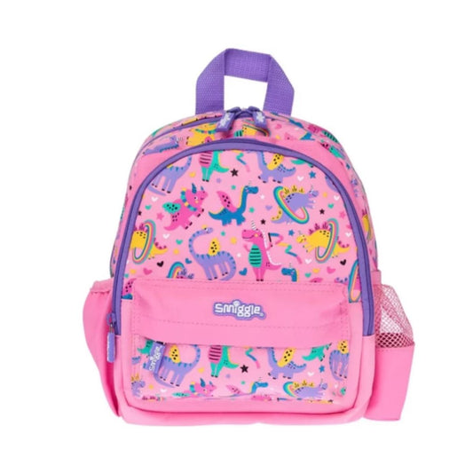 Tiny Backpack Pink Dinosaurs
