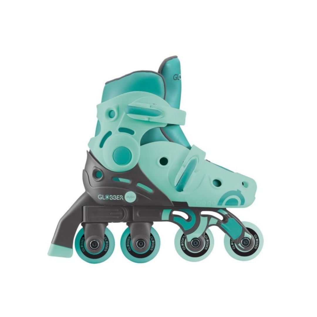 2 in 1 inline roller skates size 26-29 Minted Green