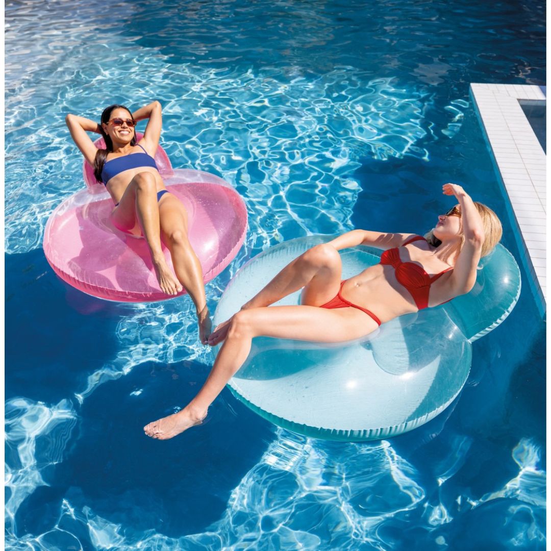 Intex Pillow Back Inflatable Floating Lounges Assorted