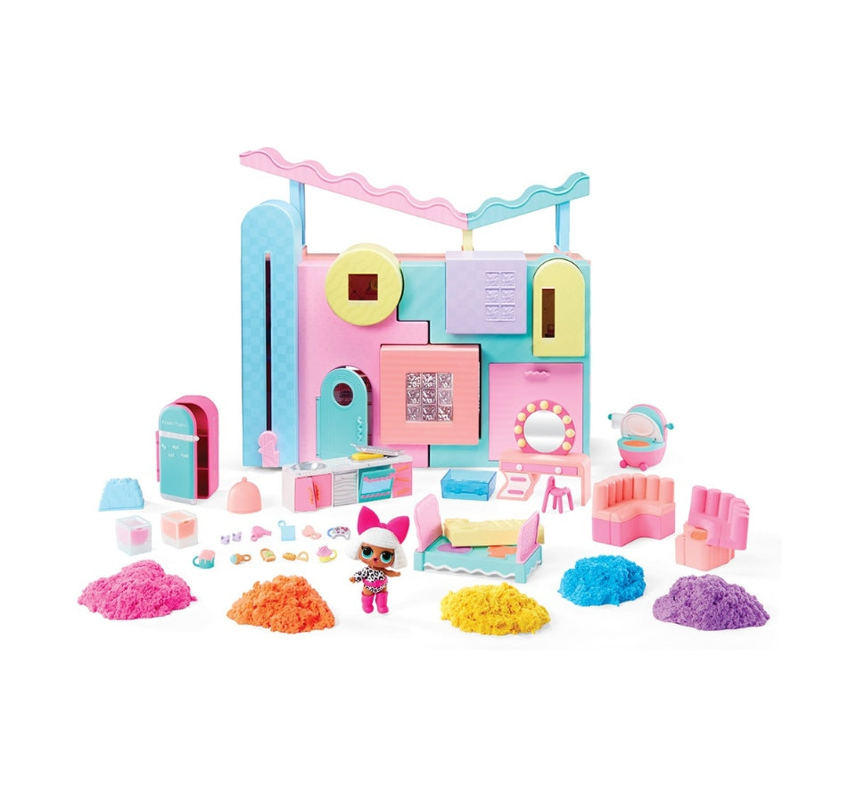 LOL Surprise Magic House With Squishy Sand And Tot