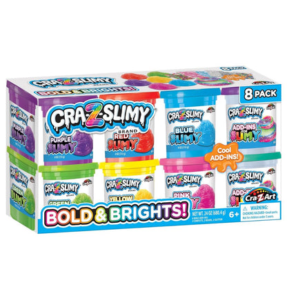 Slimy Bold &amp; Bright Slime Set