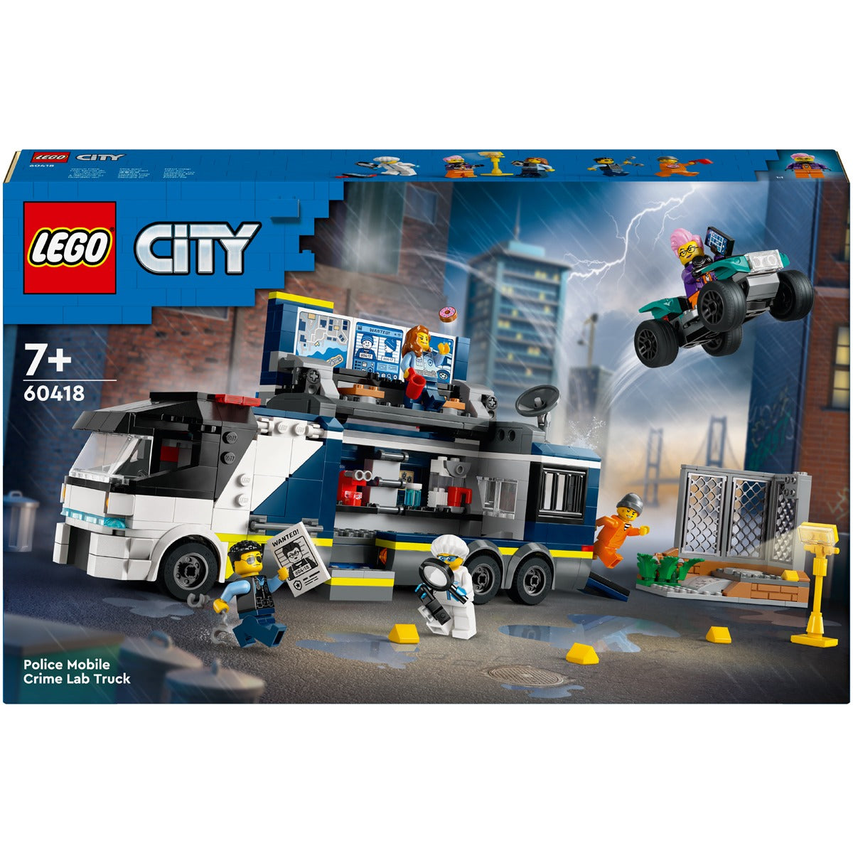 Lego Police Mobile Crime Lab Truck (674 Pieces)