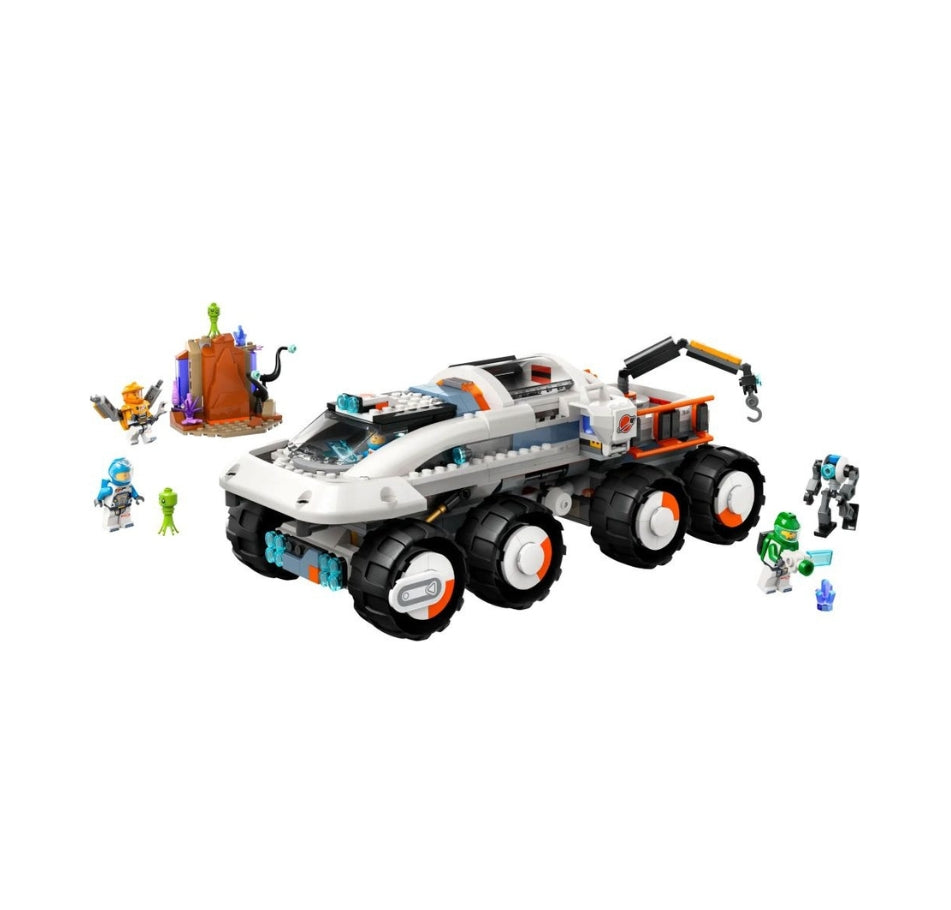 Lego City Space Command Rover And Crane Loader (758 Pieces)