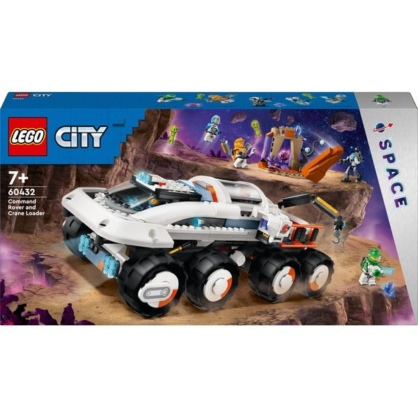 Lego City Space Command Rover And Crane Loader (758 Pieces)