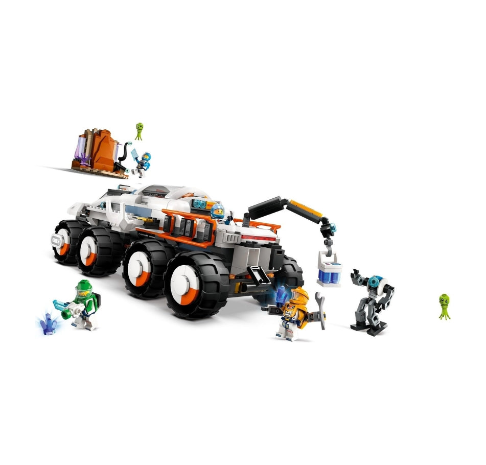 Lego City Space Command Rover And Crane Loader (758 Pieces)