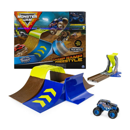 Monster Jam Official Champ Ramp Freestyle Playset