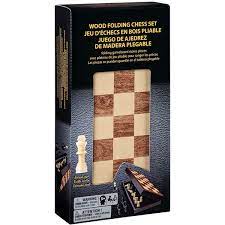 Wood Folding Chess