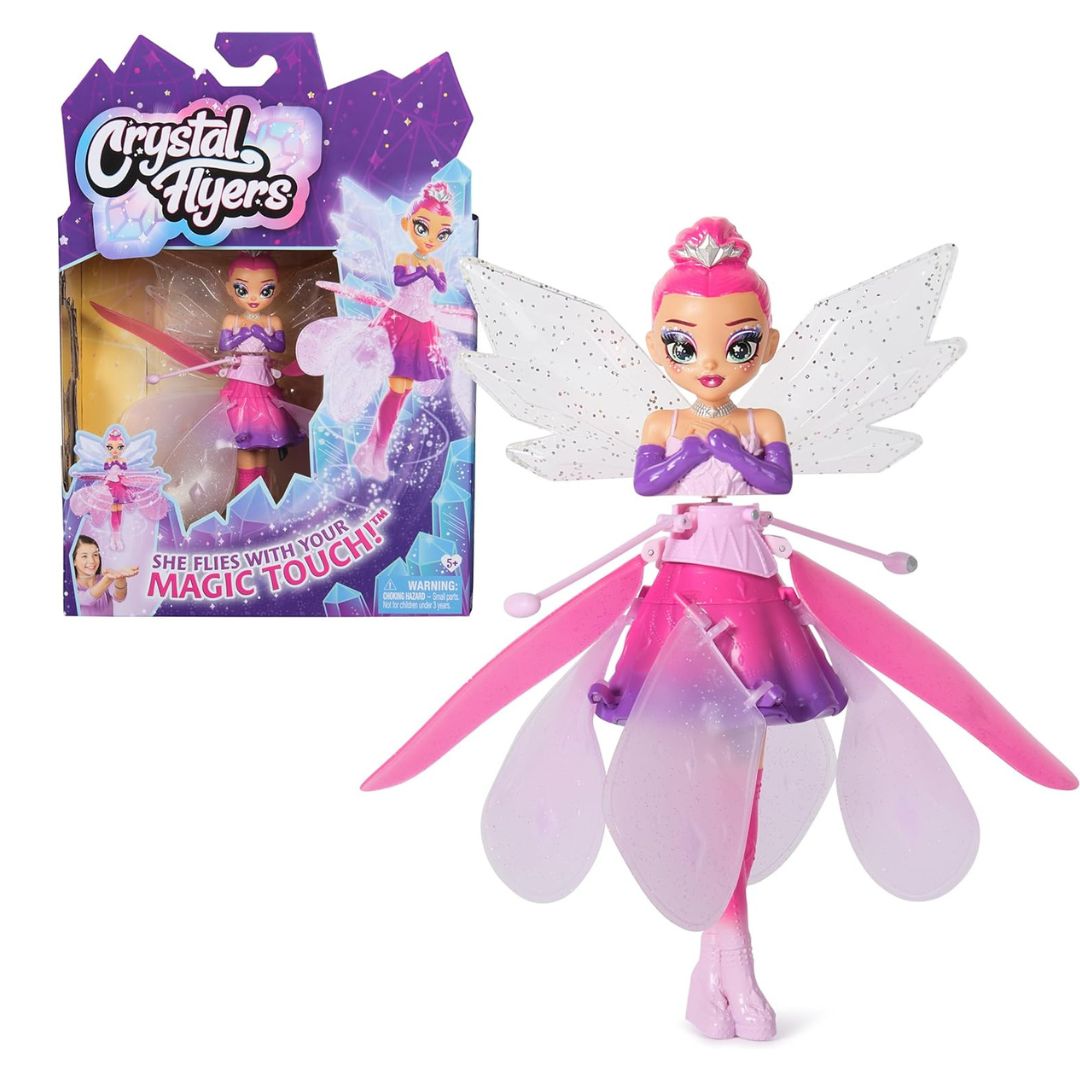 Magic Flying Toy Doll with Crystal Wings